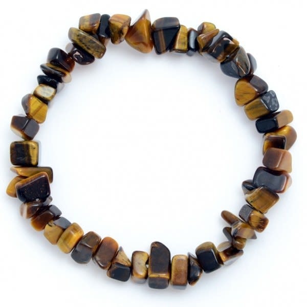 Tigers Eye Chip Bracelet