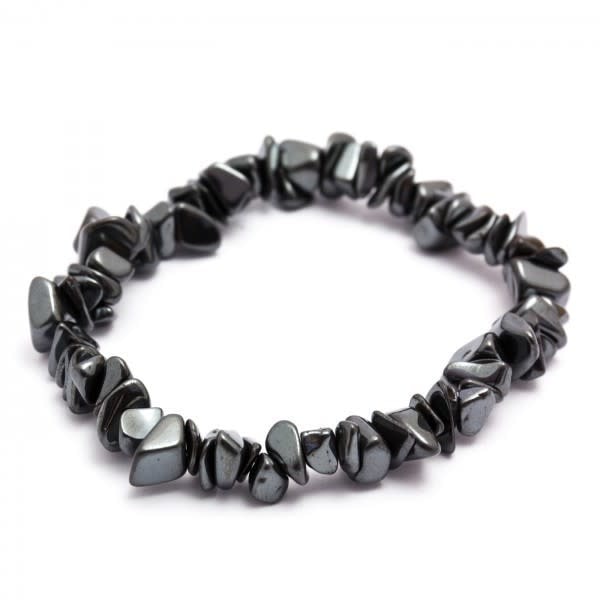 Bracelet à puces en hématite