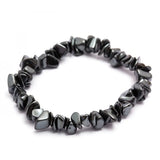 Hematite Chip Bracelet