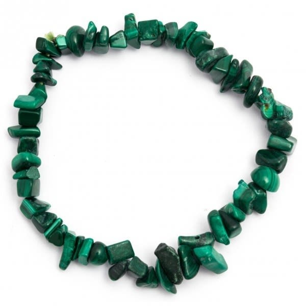 Bracelet à puces de malachite