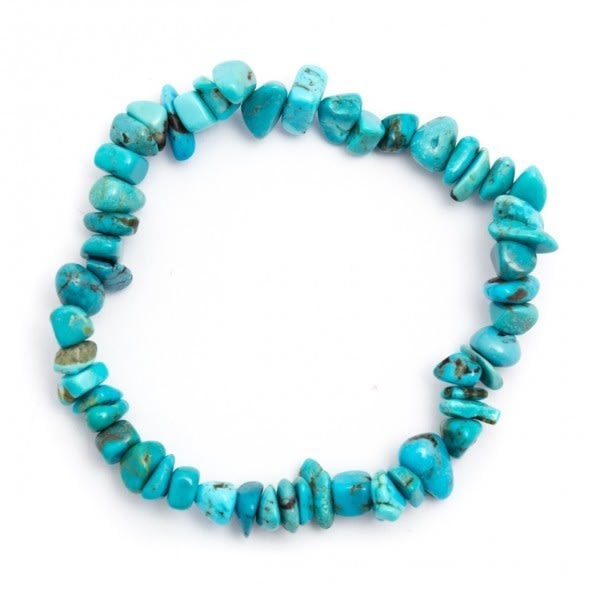 Turquoise Chip Bracelet