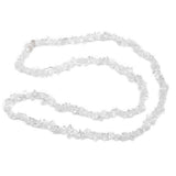 Collier de copeaux de quartz clair