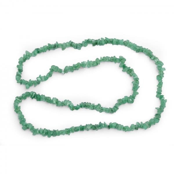 Green Aventurine Chip Necklace