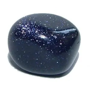 Blue Goldstone Tumbled Stone Powerfulhand.com