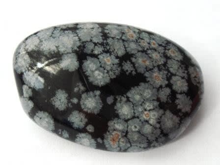 Snowflake Obsidian Tumbled Stone