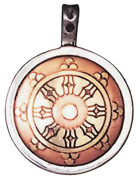 Dharma Wheel Magical Talisman (MT11) Powerfulhand.com