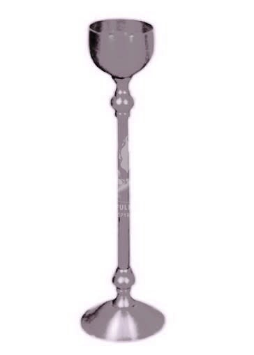 Pewter 10" Candle Stand