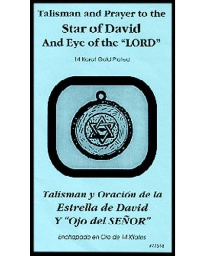 Star Of David & Eye Of The Lord Talisman