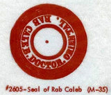 M-35 Seal Of Rab Caleb