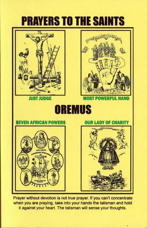 Prayers To The Saints Book Powerful Hand
