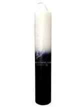 Double Action Jumbo Candle Black / White