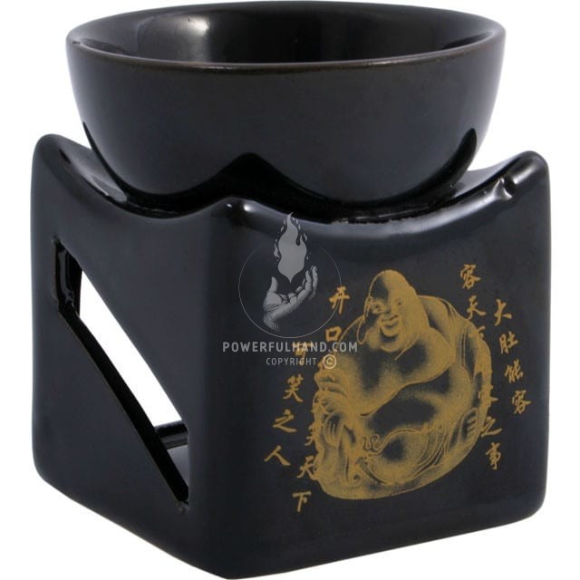 Black Buddha Oil Burner