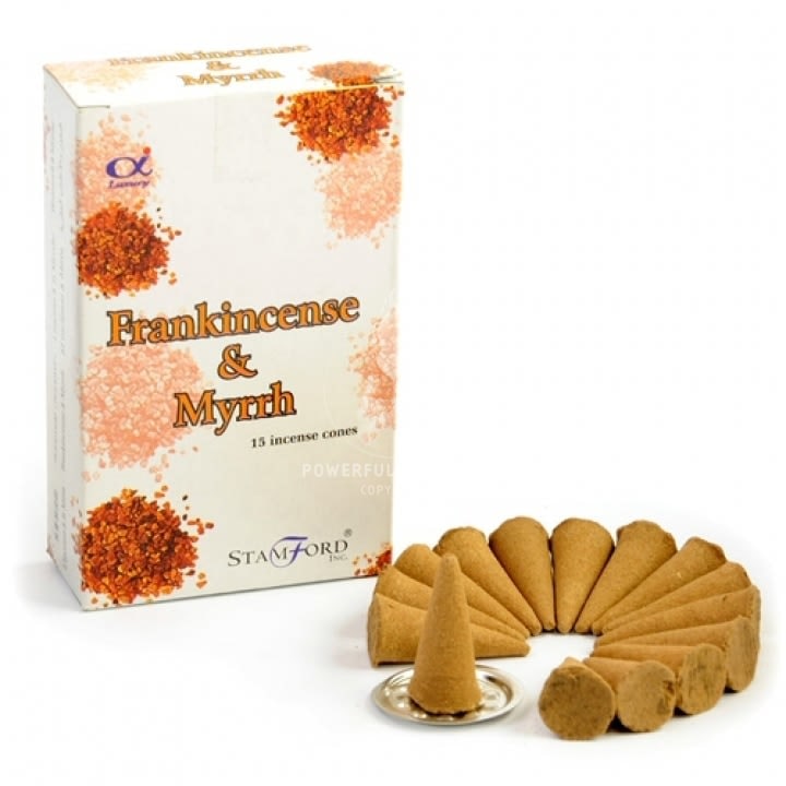 Frankincense & Myrrh Incense Cones