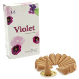 Cones de Incenso Violeta