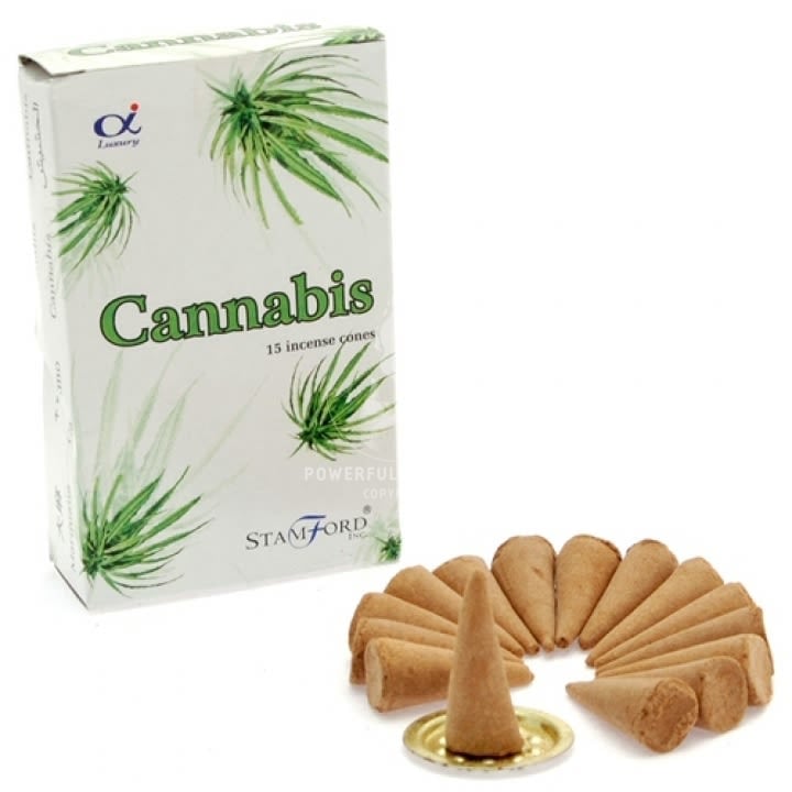 Cones de Incenso de Cannabis