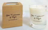 Gold Frankincense & Myrrh Scented Candle