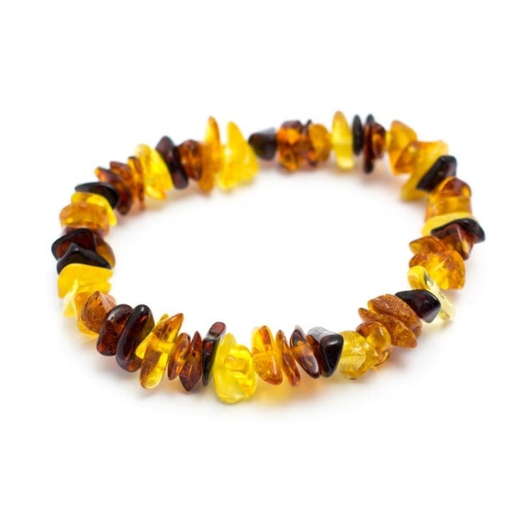 Amber Chip Bracelet