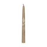 10" Grey Taper Candle