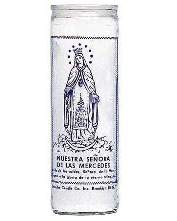 Las Mercedes Crusader Candle