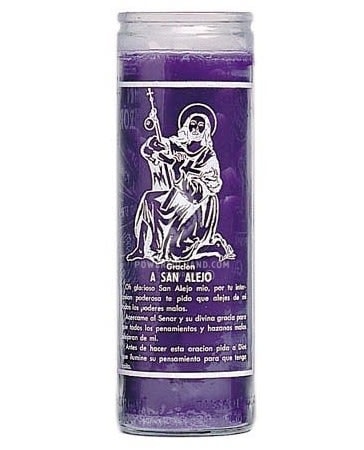 Saint Alex Crusader Candle