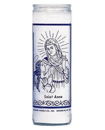 Saint Anne Crusader Candle