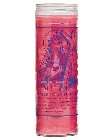 Saint Elena Crusader Candle