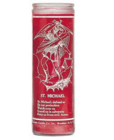 Saint Michael Crusader Candle