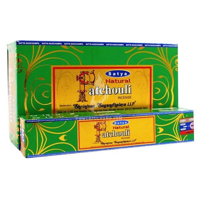 Satya Natural Patchouli Incense Sticks