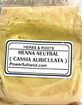 Neutral Henna Powder Powerfulhand.com