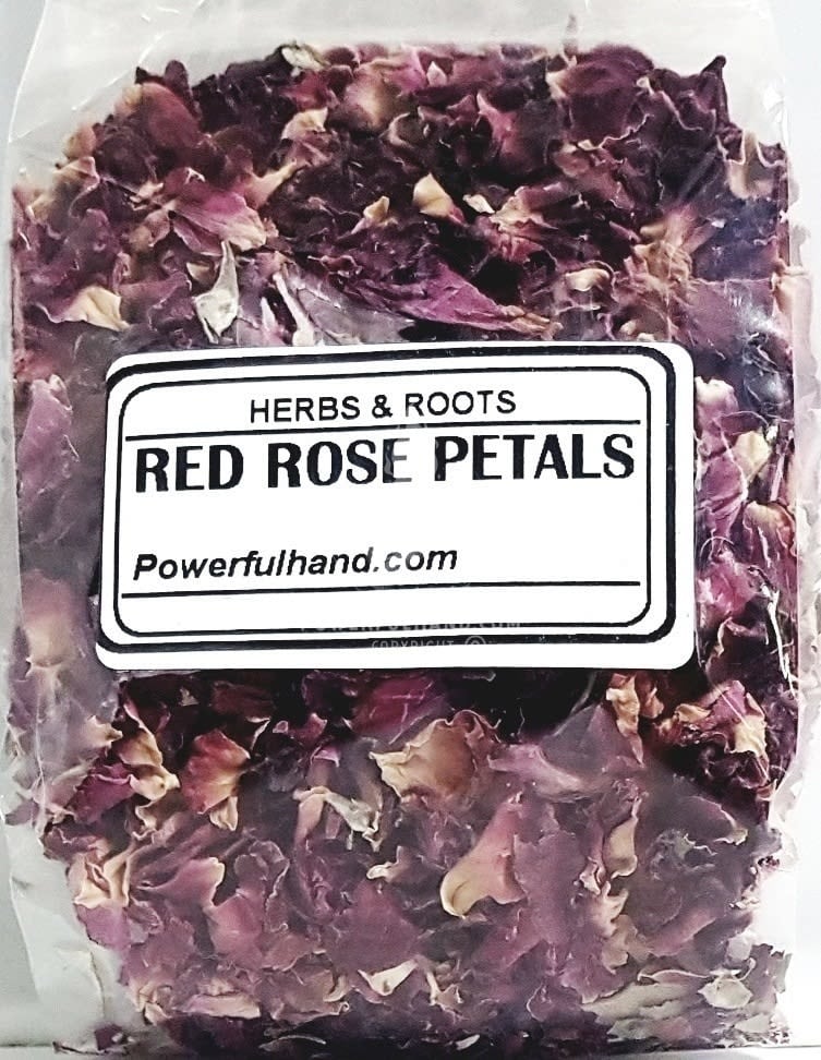 Red Rose Petals Herb