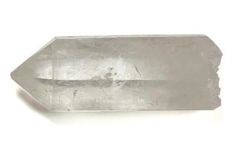 Point de quartz clair