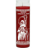 Sacred Heart Of Jesus Crusader Candle