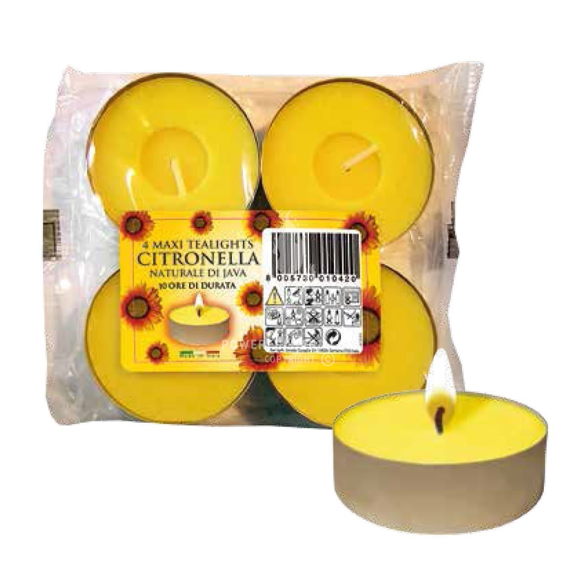 Preços Citronela Maxi Tealights