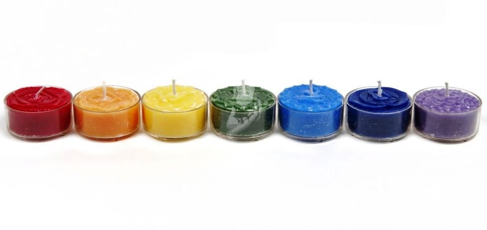 Velas Tealight Chakra