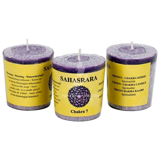 Chakra 7 Votive Candle