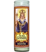 Juan el Conquistador Candle