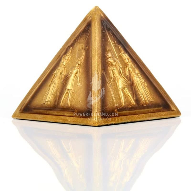 Pyramide décorée hiéroglyphique