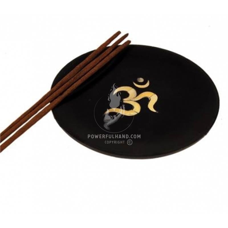 Black Ohm Incense Holder