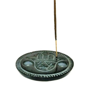 Hamsa Hand Incense Burner Powerfulhand.com