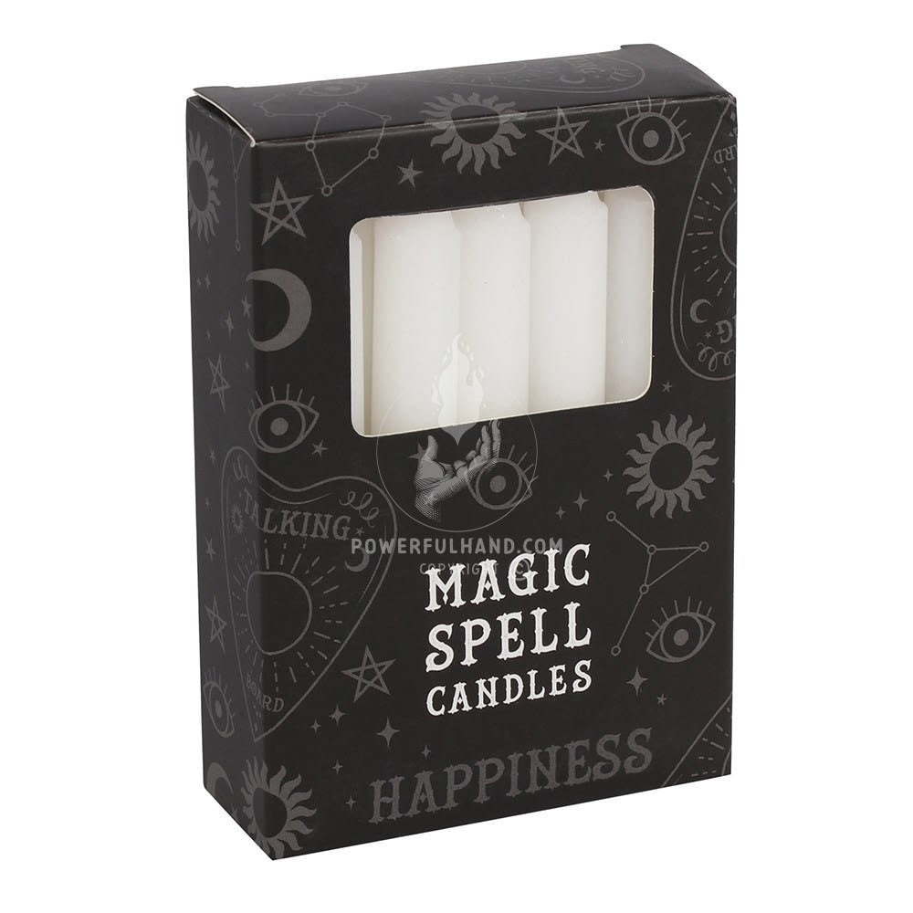 Velas de feitiço de magia branca