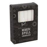 Velas de feitiço de magia branca