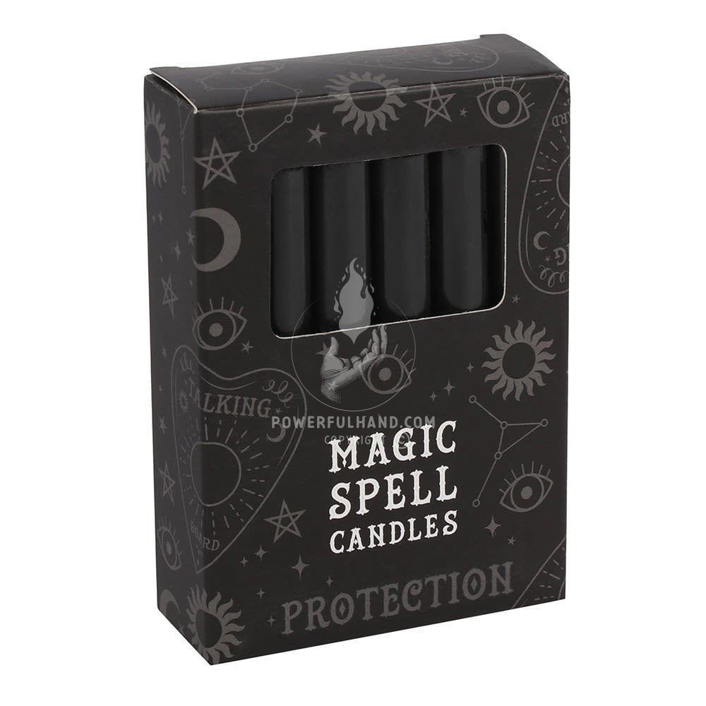 Bougies de sort de magie noire