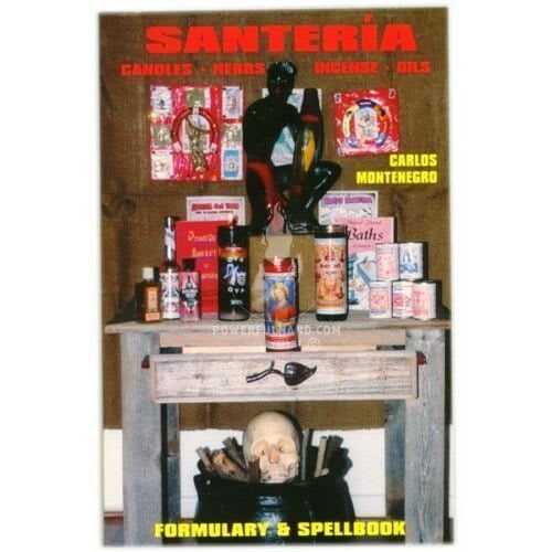 Santeria Formulary & Spellbook; Candles, Herbs, Incense & Oils Book