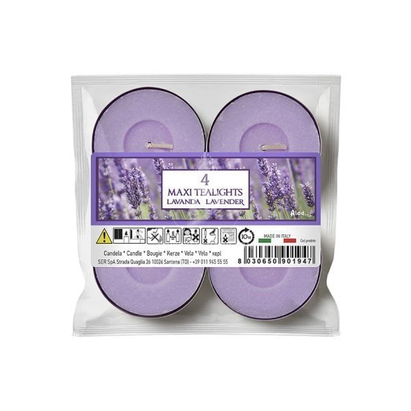 Aladino Lavender Maxi Tealights