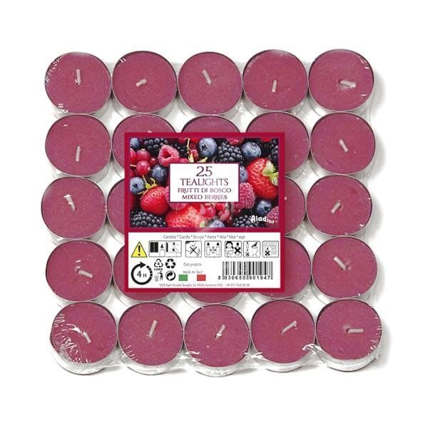 Aladino Mixed Berries Tealights