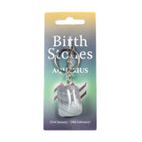 Aquarius Birthstone Keyring