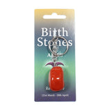 Aries Birthstone Keyring