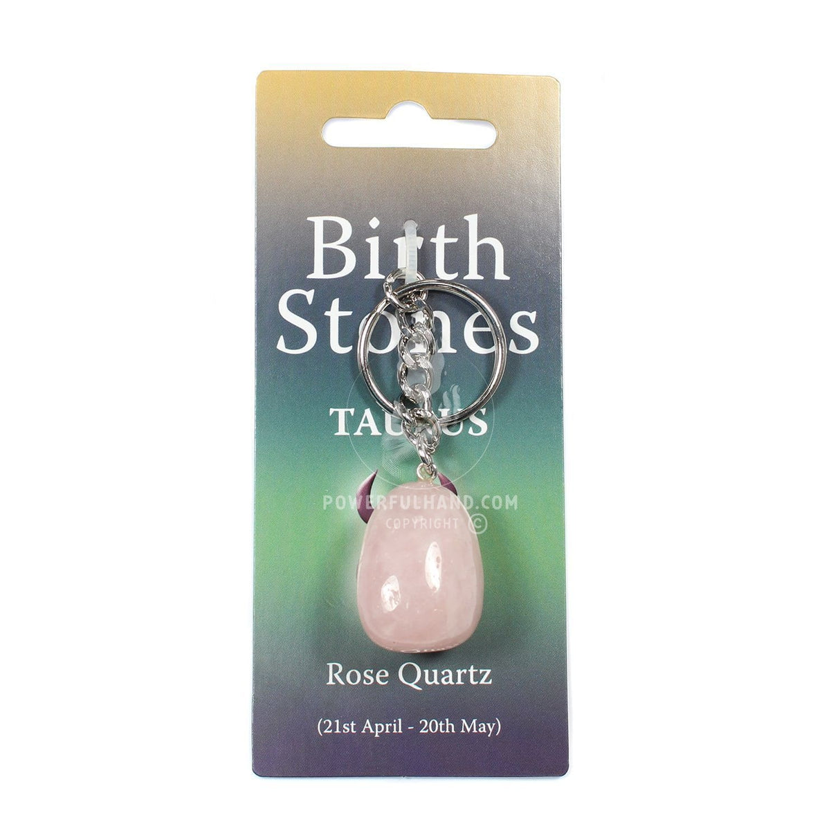 Taurus Birthstone Keyring