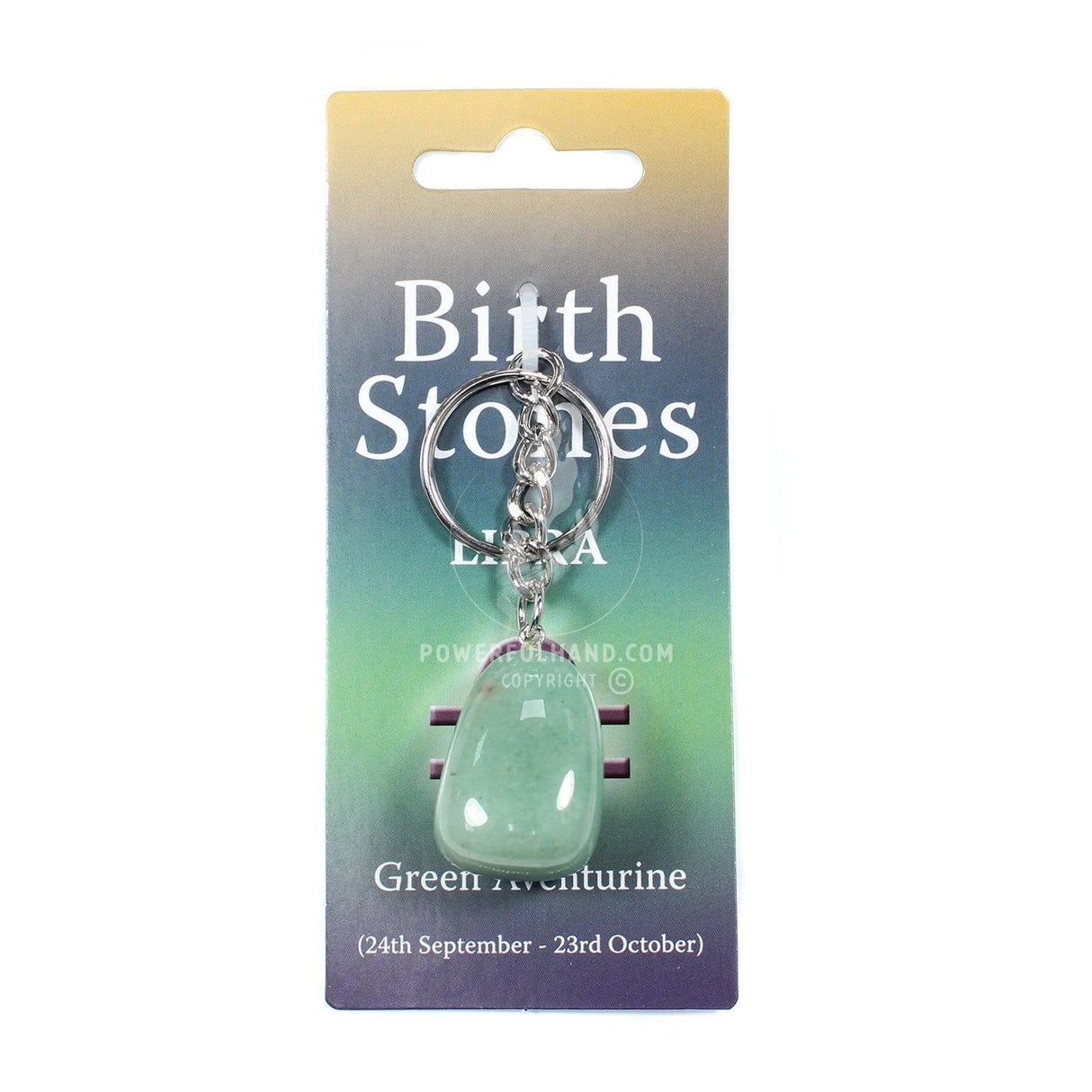 Libra Birthstone Keyring