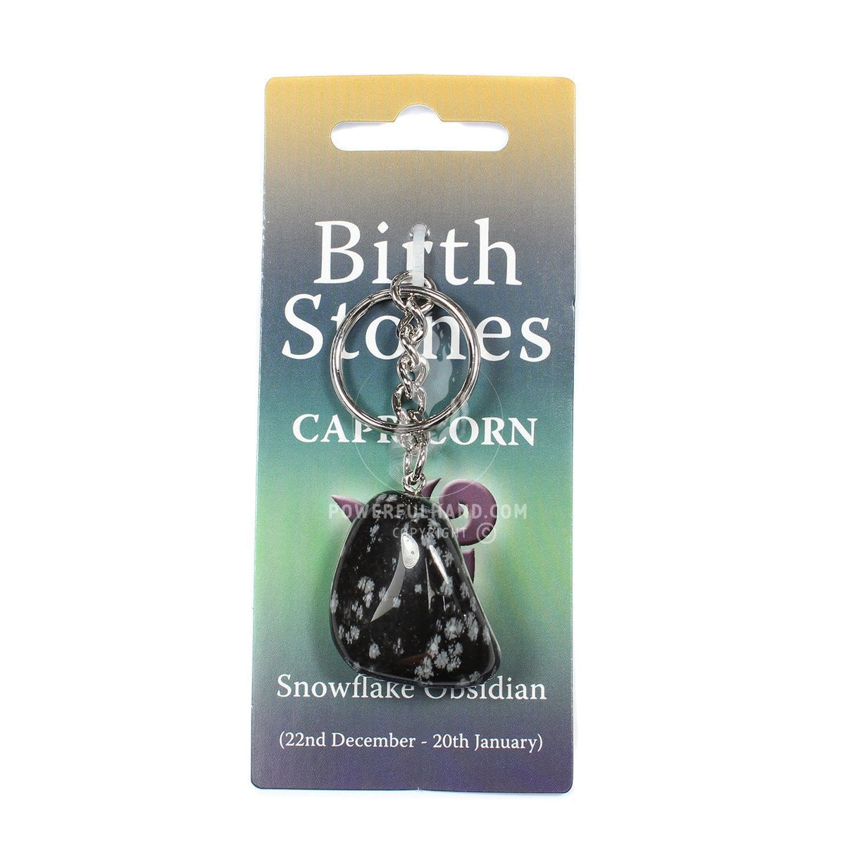 Capricorn Birthstone Keyring